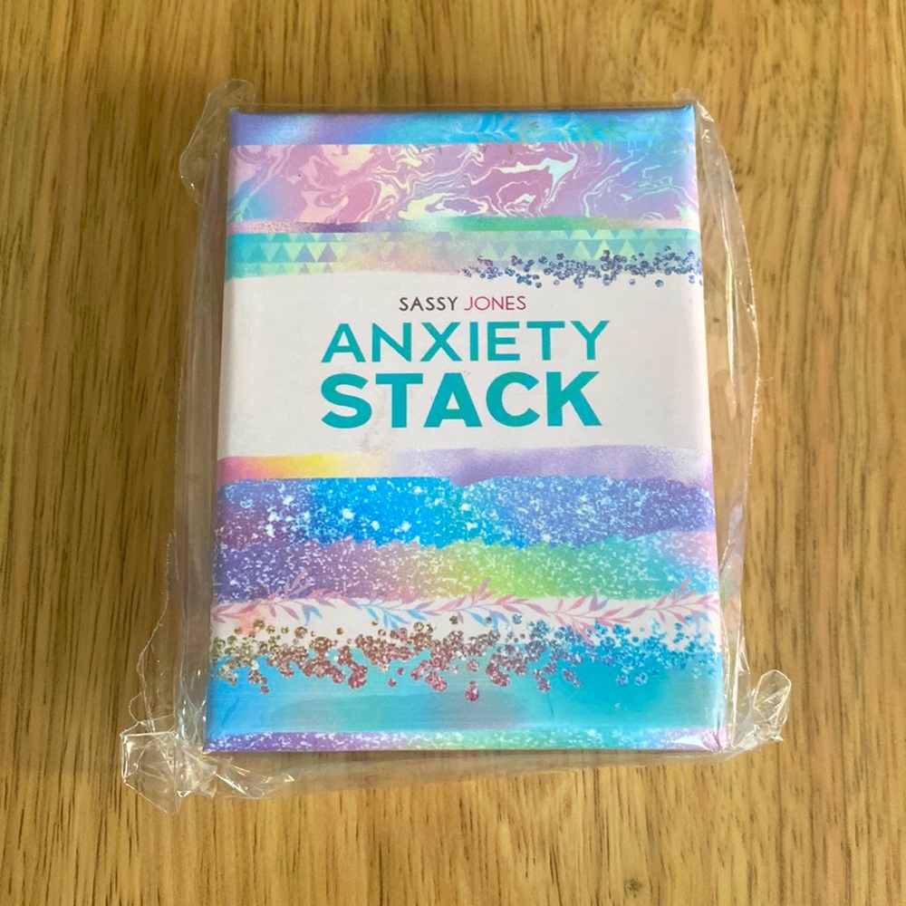 Sassy Jones Anxiety Stack Cards